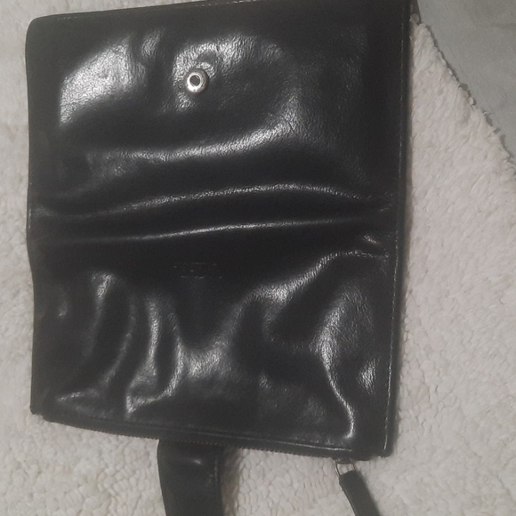 Rachel Roy Black Leather Wallet - Picture 4 of 6